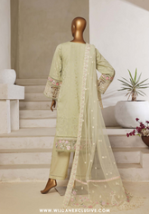 Sadabahar Embroidered Lawn Jacquard Collection - 2025 SB-JL-01